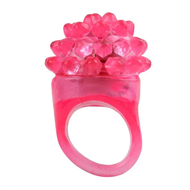 6 Pack Led Rubber Rings For Party Favors Jelly Bubble Light Up Finger Toy Dropship Y926 | Игрушки и хобби
