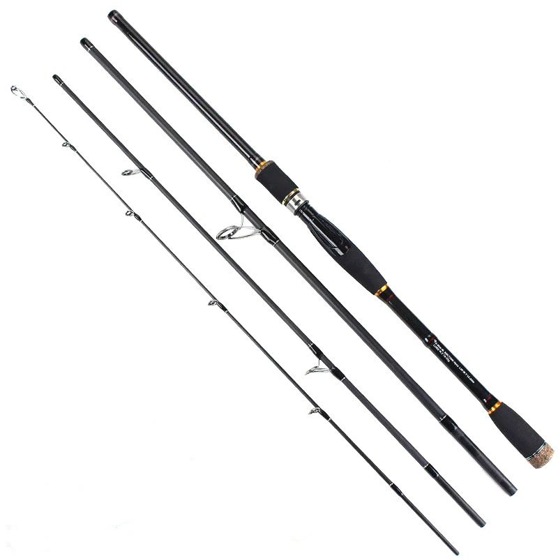 Удочка для приманки 4 секции карбоновое спиннинговое рыболовное удилище