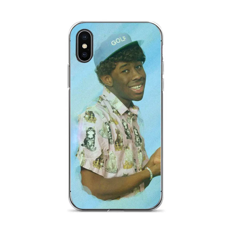 Имидо/Тайлер the creator 17 Мягкий силиконовый чехол для iPhone 8 8plus 7 7plus 6s 6splus 5 5S SE XSMax X XS XR