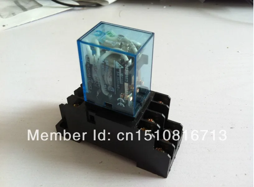10 комплектов реле мощности катушки 24 В постоянного тока MY3NJ HH53P L 11Pin 3NO 3NC 5A с