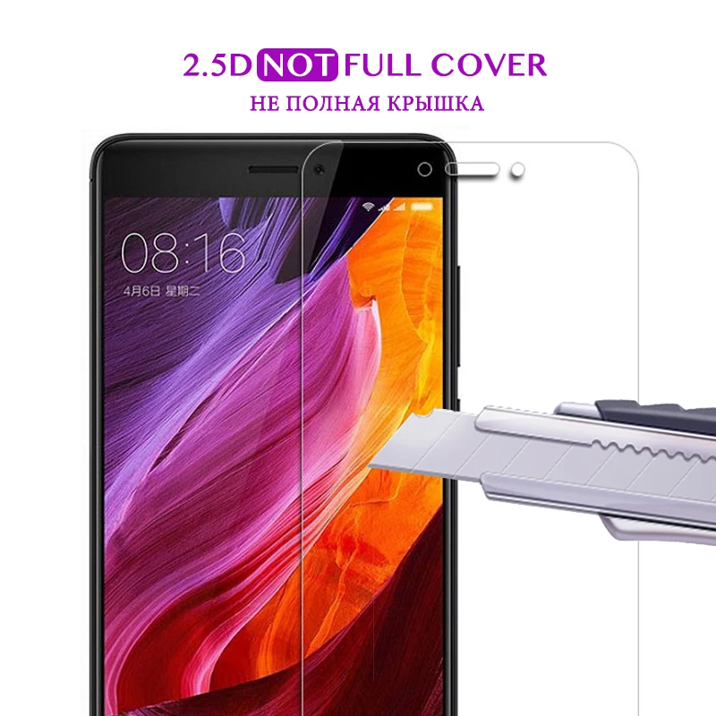 Для Redmi 4X закаленное стекло для Xiaomi Xiami Xaomi Xiomi Note 4 4A 5A 3 2 Pro Чехол с защитной пленкой