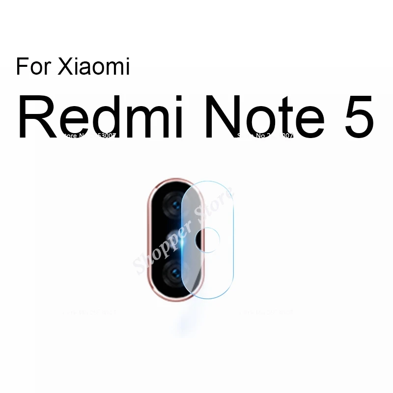 2 шт. объектив камеры закаленное стекло для Red mi Note 7 6Pro mi x2 2S 3 Max 3 2 Pro S2 для Xiao mi 9 mi 8 SE A2 Lite mi 6X 5X A1 F1 Play - Цвет: For Redmi Note5