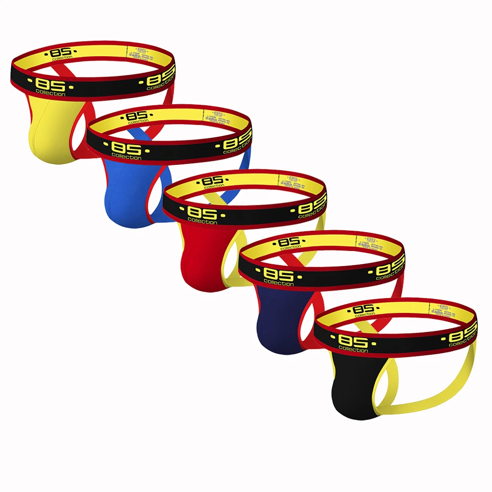 BS сексуальный для Гея мужские трусы с защитой паха сетки Строка Homme Тонги дышащие