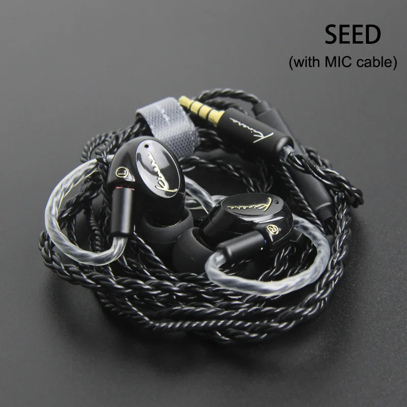 KINERA SEED BA + DD Гибридный Драйвер HiFi музыкальный монитор наушники в ухо с 2pin/0 78 мм