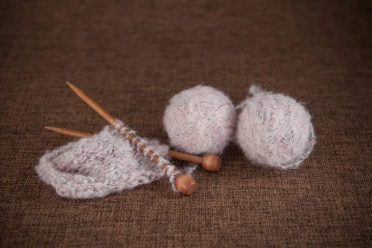 Ball knitting B Новорожденный дедушка и дедушка парик и головной убор фотосессия в шляпе и очках крючок для вязания сочетание новорожденных реквизит для фотосъемки - Цвет: Ball knitting B