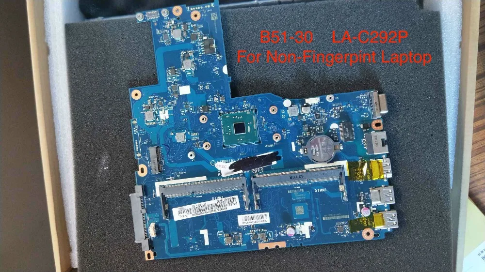 Совершенно новая материнская плата для ноутбука LENOVO B51 30 AIWBO/B1 LA C292P (для без