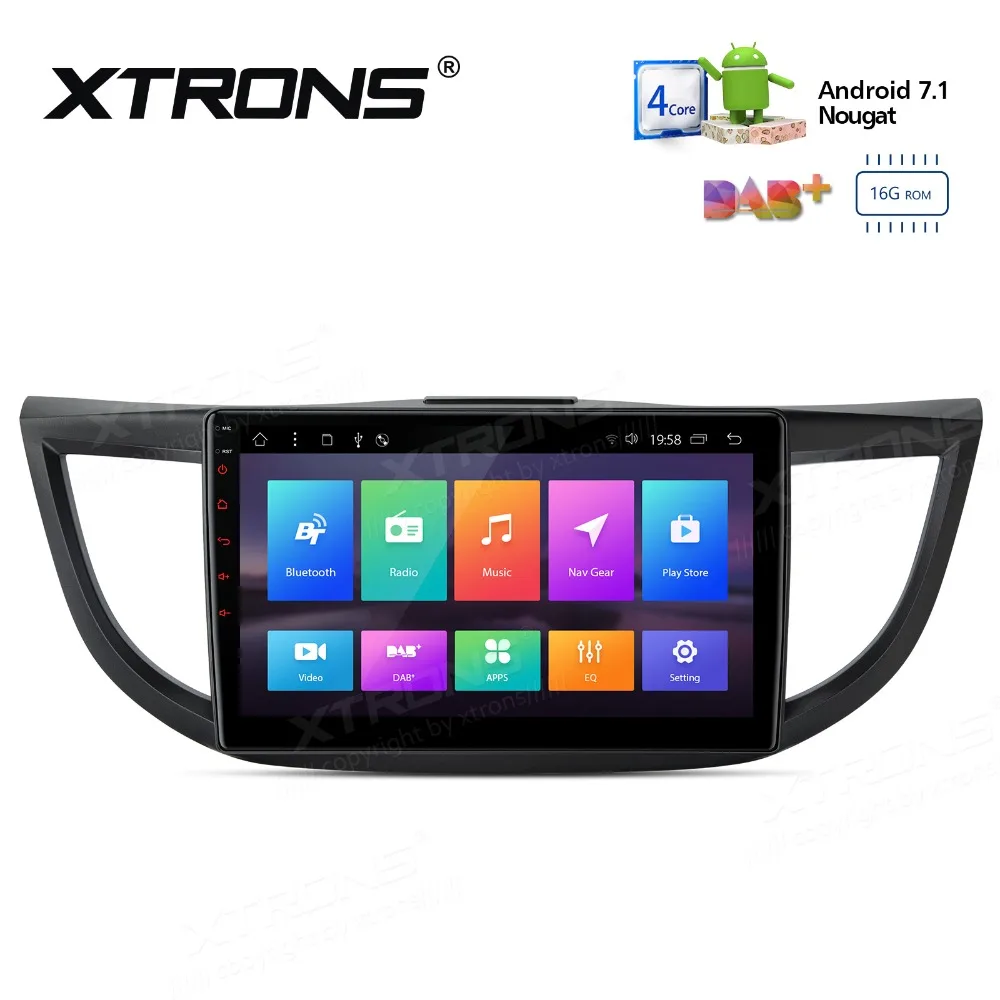 10 1 &quotAndroid 7 мультимедийная система автомобильный стерео радио плеер RCA GPS Wifi без DVD