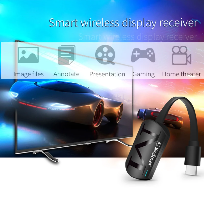 MiraScreen G4 tv Stick Dongle Anycast Cast HDMI WiFi Дисплей приемник Miracast