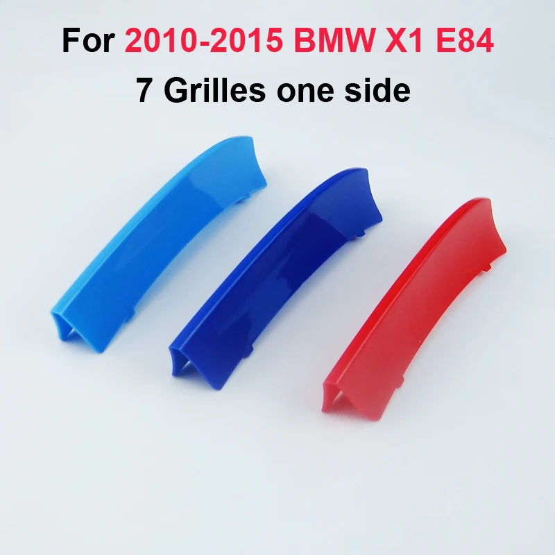 3D M Styling Front Grille Trim motorsport Strips grill Cover Decoration Stickers for 2009-2015 BMW X1 E84 | Автомобили и