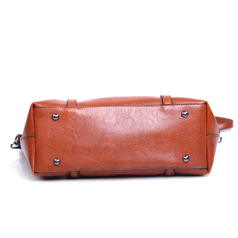 

Women's Vintage Style Soft Leather Work Tote Large Shoulder Bag