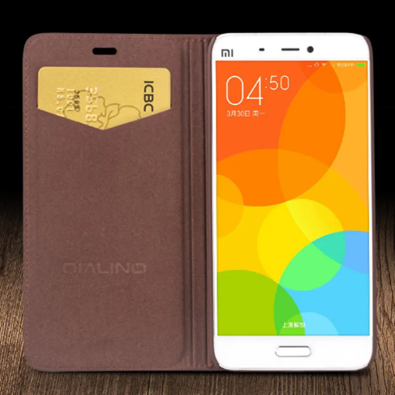 Оригинальный высококачественный чехол QIALINO из натуральной телячьей кожи для Xiaomi