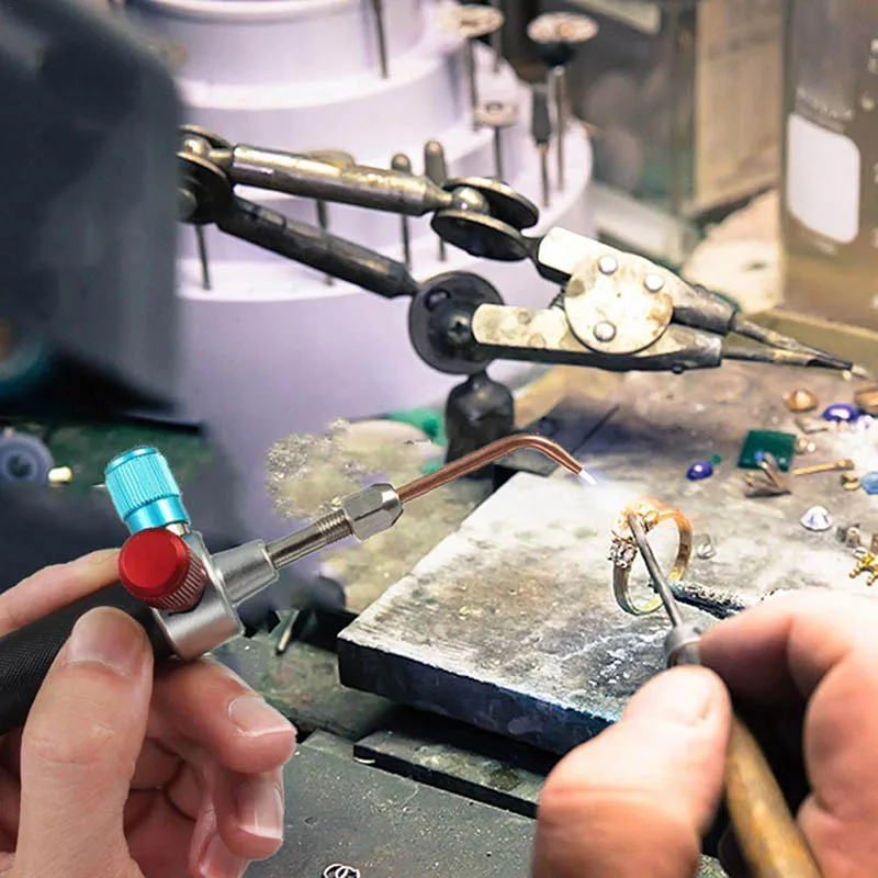 Jewelry Jewelers Micro Mini Gas Little Torch Welding Soldering Kit Tools with 5 Tips TSH Shop | Инструменты
