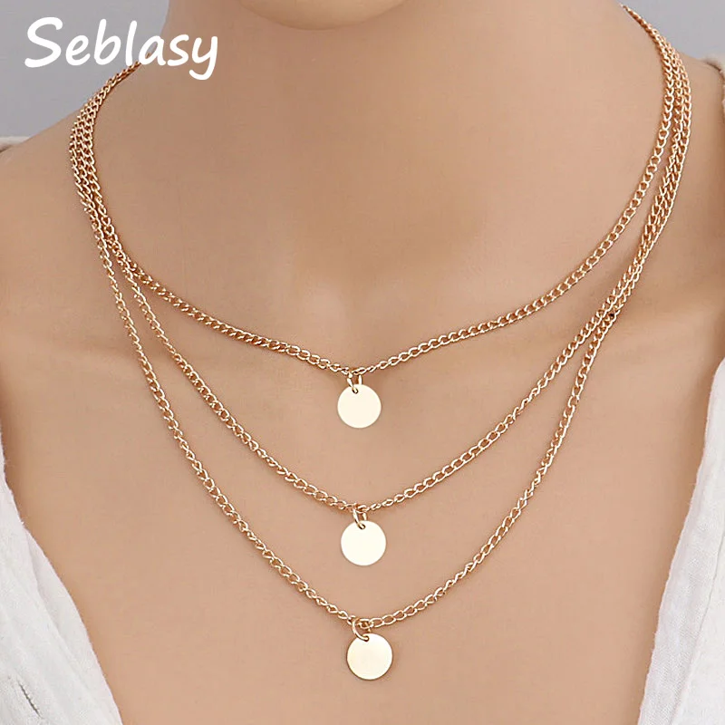 Seblasy Новинка Модная Золотая цветная 3 слойная Татуировка маленькие круглые