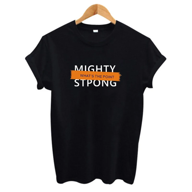 2019 STPONG vogue забавные тенденция розовый Prin Футболка женская хлопковая Повседневное