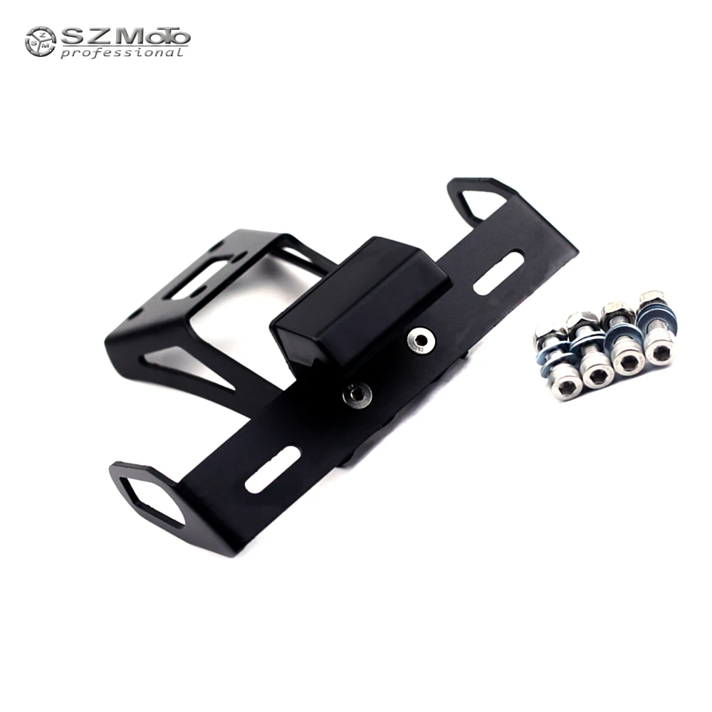 

For KAWASAKI Ninja 250 Ninja250 Motorcycle Tail Tidy Fender Eliminator Registration License Plate Holderframe Light With Logo 18