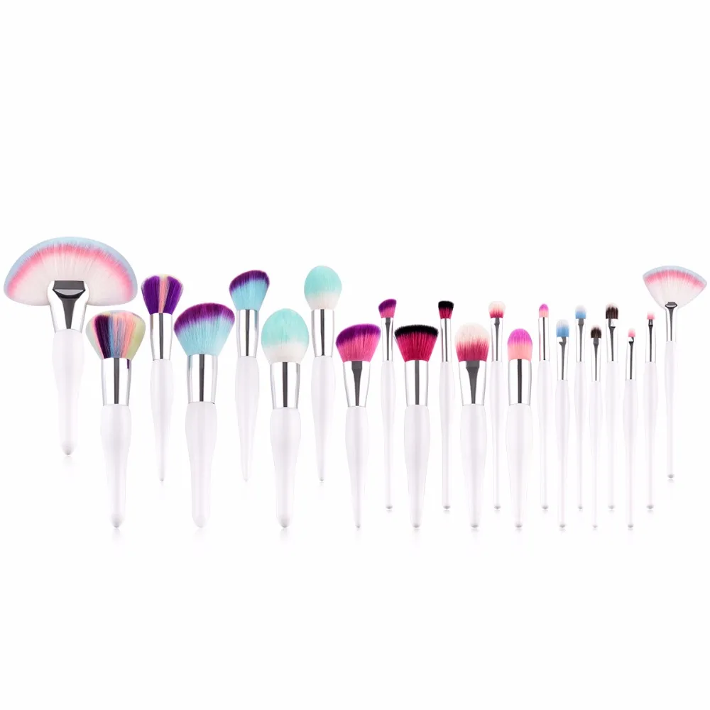 Pro 22pcs Makeup Brushes Set Kit Face Cheek Eyebrow Eyeshadow Blending Powder Highlight Brush Lip Cosmetics pincel de maquiagem | Красота и
