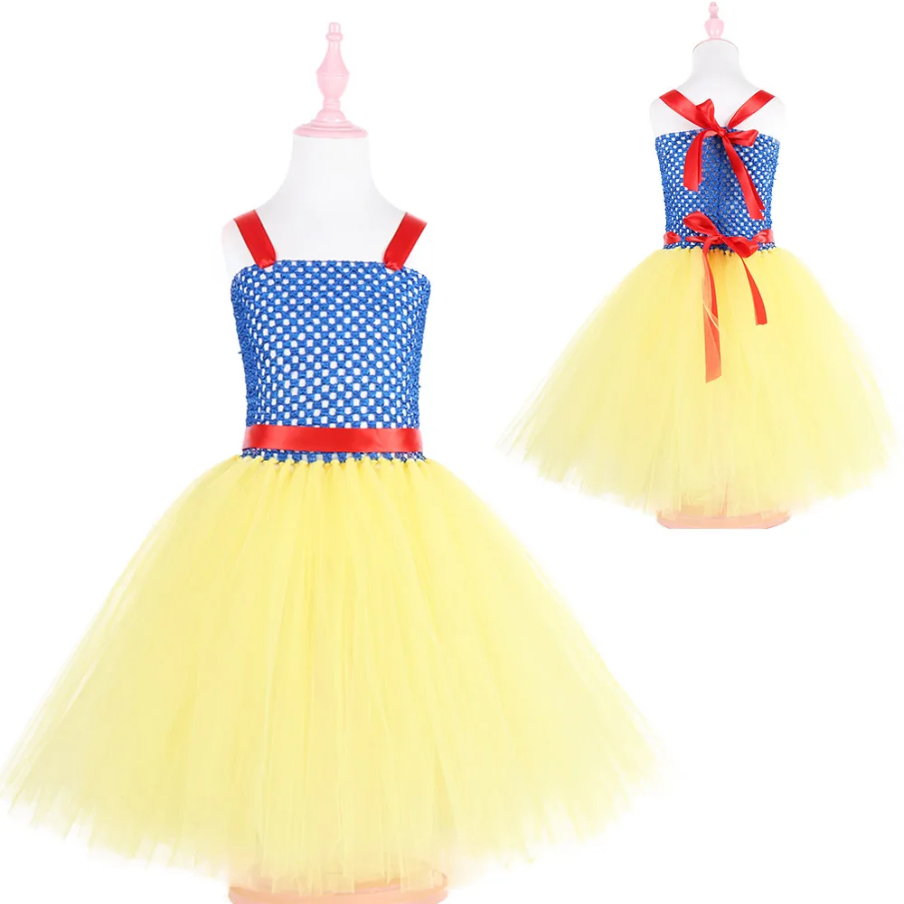 2019 Girls Wedding Birthday Party Mesh Ball Gown Tutu Dress Princess Children's Dresses Fancy Halloween Cosplay Costume Vestidos | Детская
