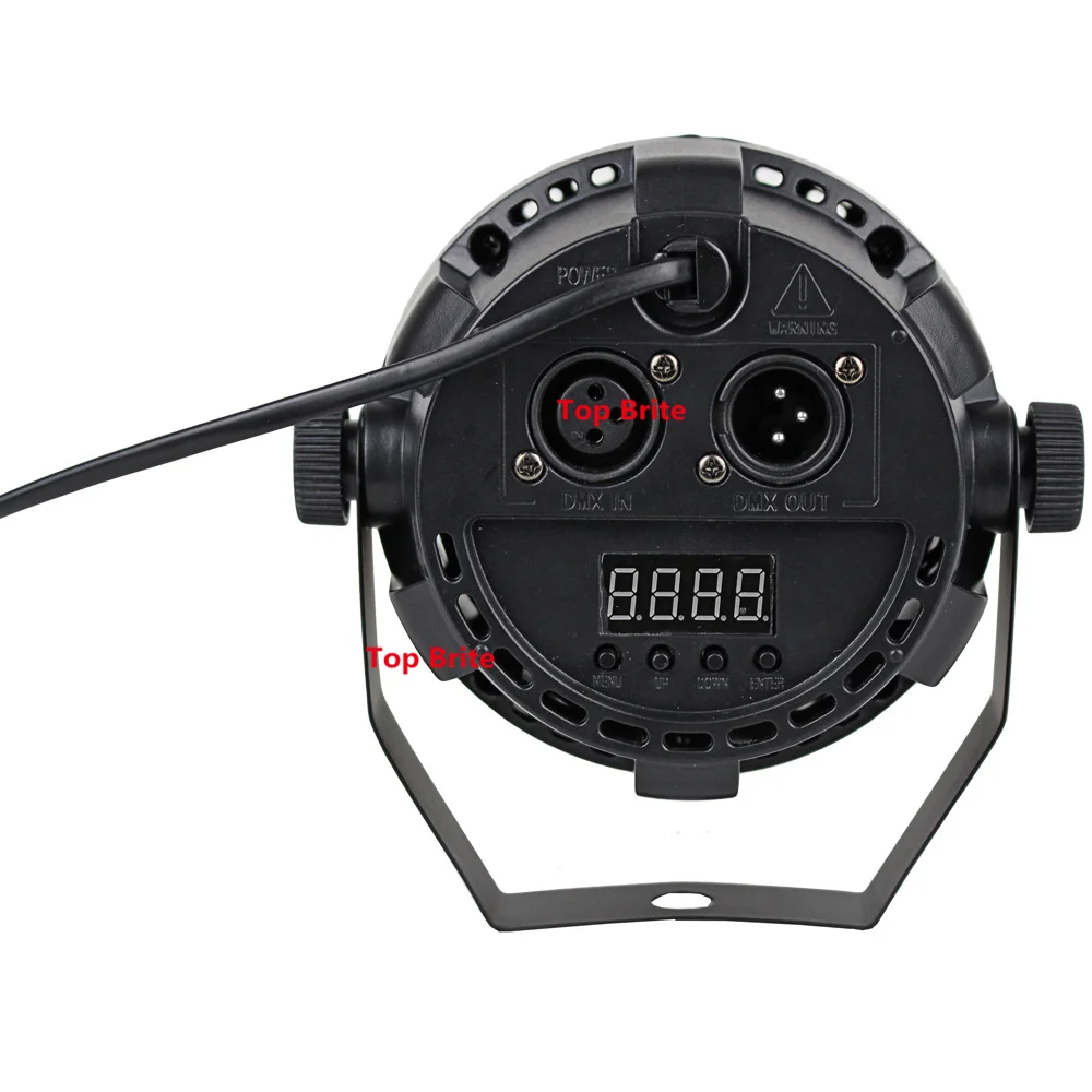 4 шт./лот Светодиодный прожектор COB 30 Вт RGBW Quad Color High Power Plastic DJ DMX с эффектом