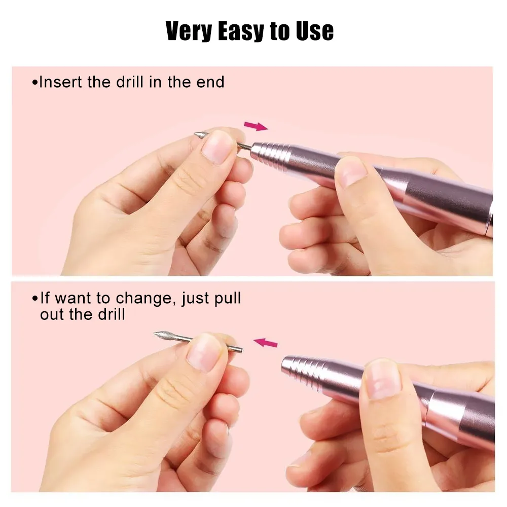 Электрический аппарат для маникюра сверления ногтей дрель электрический
