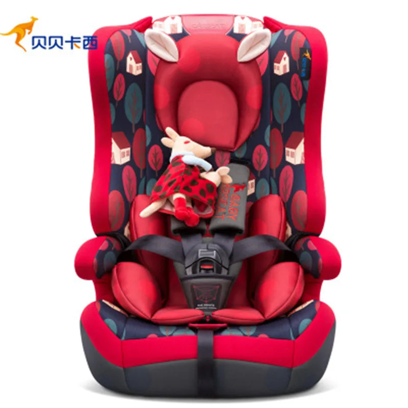 Red Хорошее качество, детское автомобильное безопасное сиденье, 9 months to 12 years Old, детское автомобильное кресло, детское защитное сиденье, детское автомобильное безопасное кресло - Цвет: Red