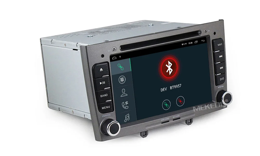MEKEDE 2+ 32g Android 9,1 автомобильный dvd-плеер gps навигация Мультимедиа для peugeot 308 408 Радио 2009- стерео головное устройство автомобиля