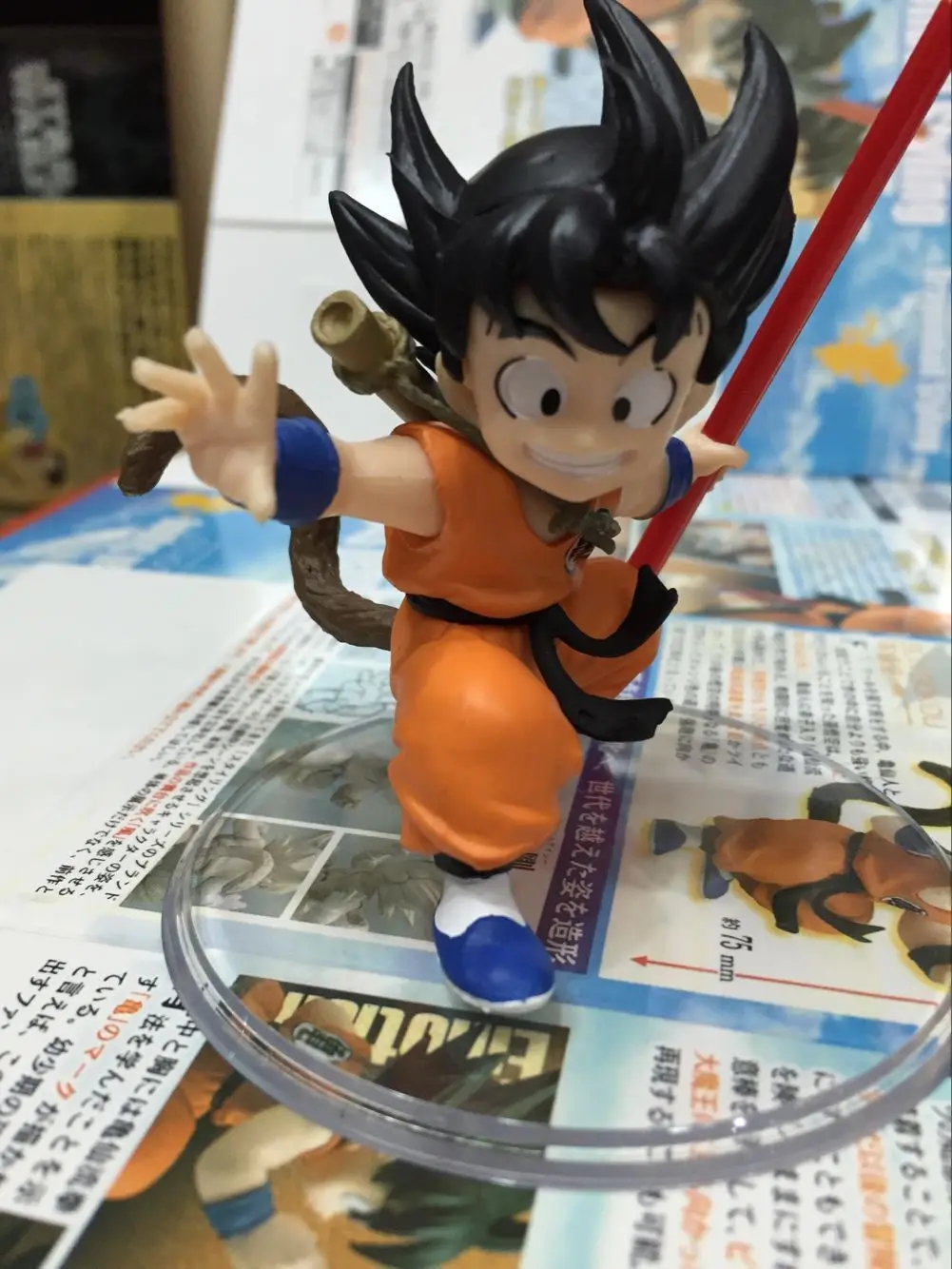 Сын Гоку Dragon Ball Saiyan Kakarotto Милая экшен Фигурка DIY анимационная кукла детские