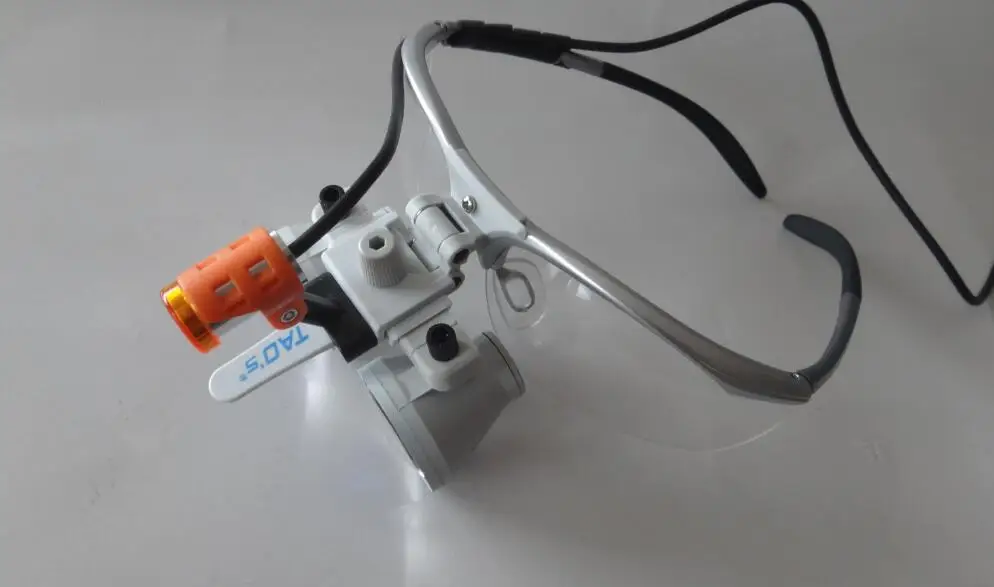 TAO'S Surgical Dental Loupes 2.5X magnifying glass for medical surgery with led head lamp | Инструменты