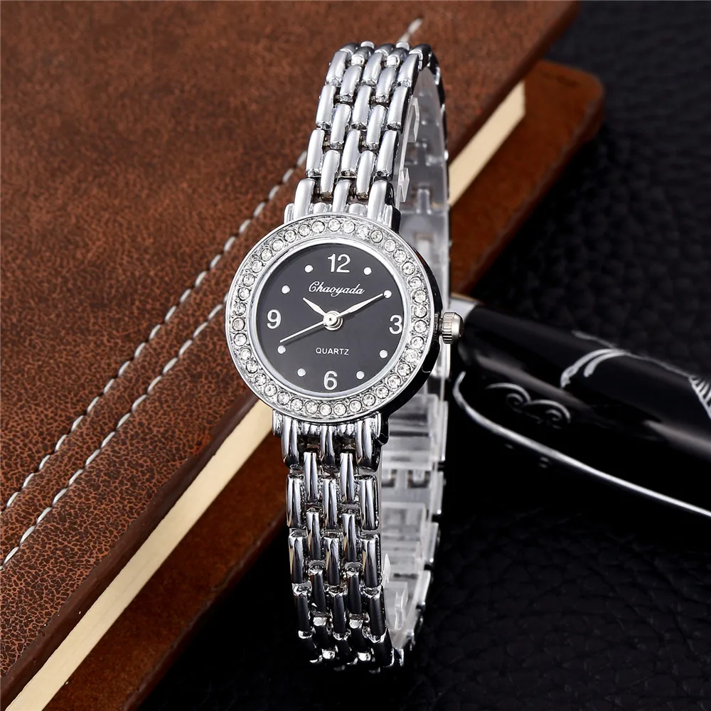 Женские часы роскошные брендовые серебряные из нержавеющей стали модные женские