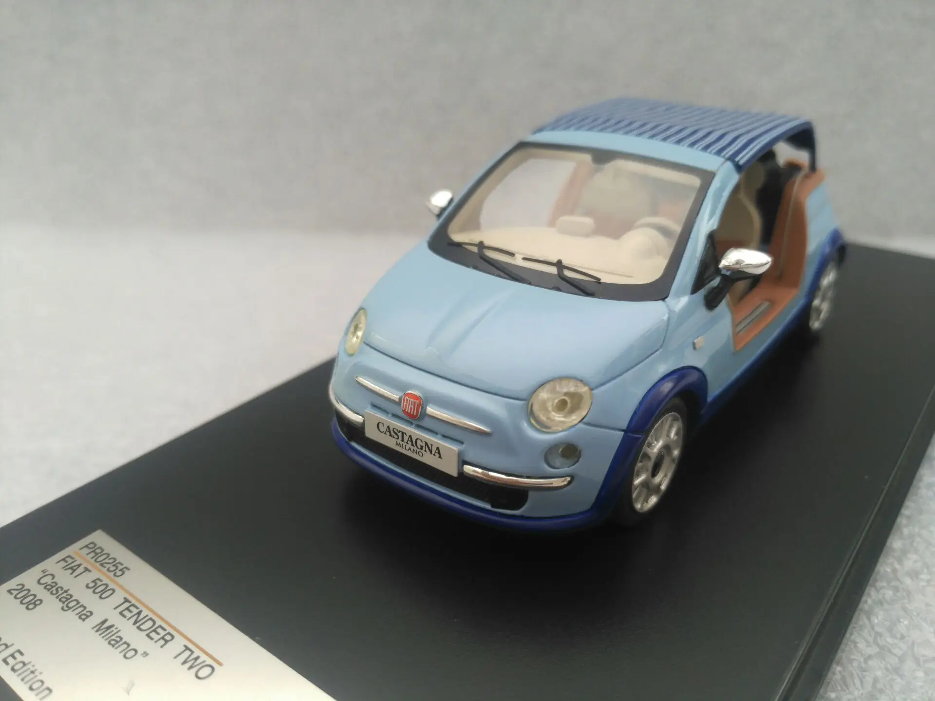 Премиум/X 1:43 FIA T 500 TENDER TWO 2008 бутик резиновая Модель автомобиля игрушки для детей