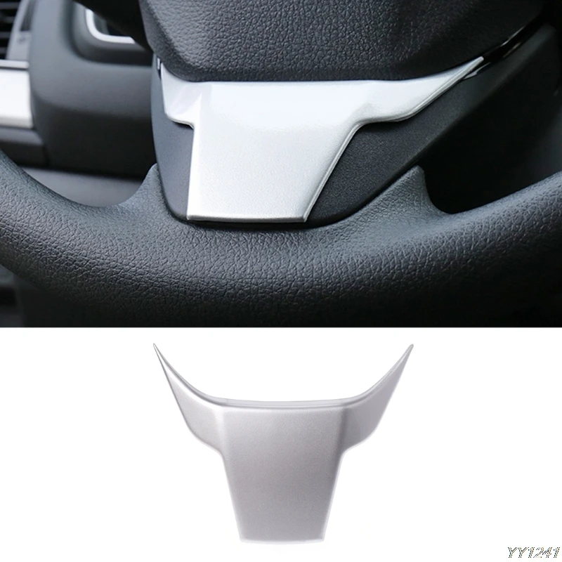 2018 автомобильный Стайлинг ABS хромированная крышка рулевого колеса планки для Honda