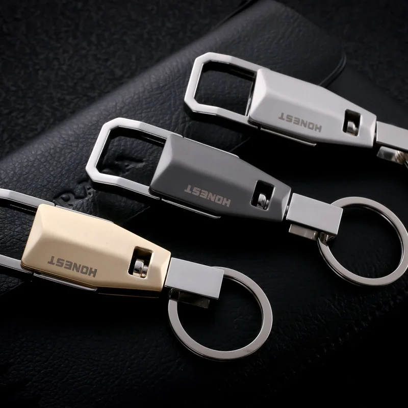 Брелок для ключей Honest New 2017 брендовый модный брелок из сплава цинка мужчин