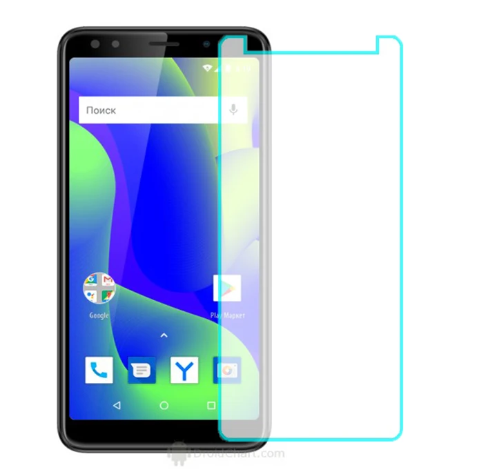 Закаленное стекло 9H Защитная пленка для смартфона Vertex Impress Zeon 4G|Защитные стёкла и