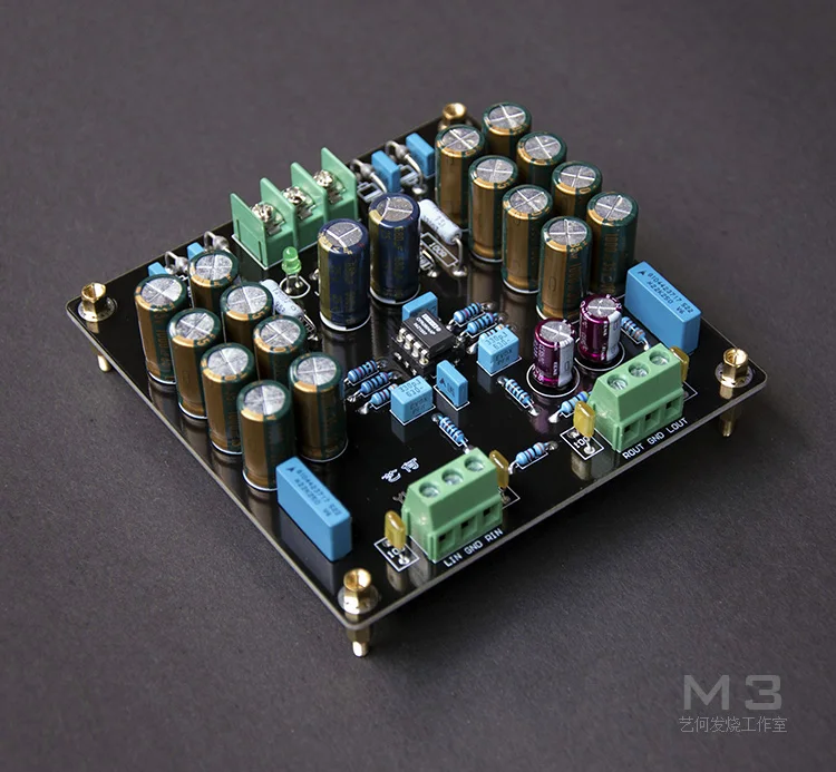 

Assemble M3 Preamplifier Board HIFI OPA2604 Preamp High Quality For Amplifier
