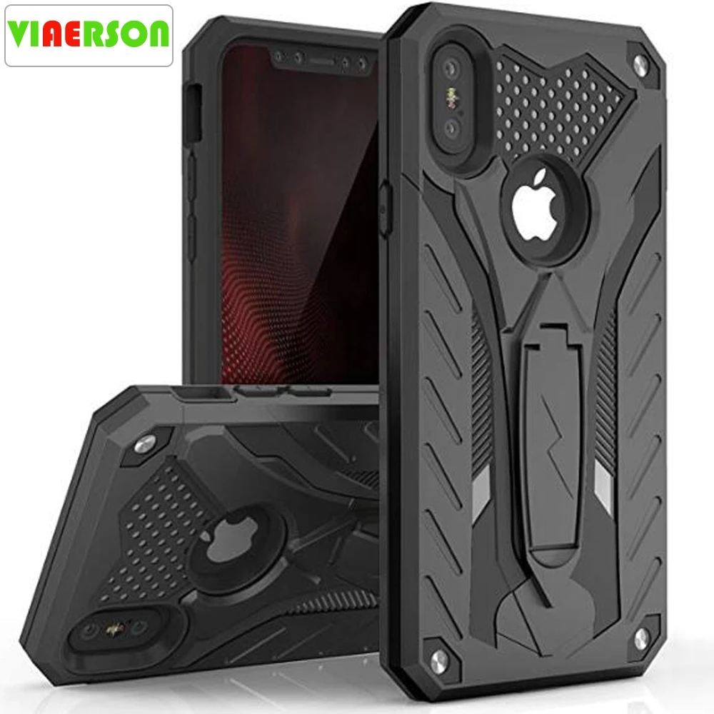 Чехол для iPhone XS Max ударопрочный силиконовый чехол в стиле милитари 6 6s 7 8 Plus X 5 5s SE