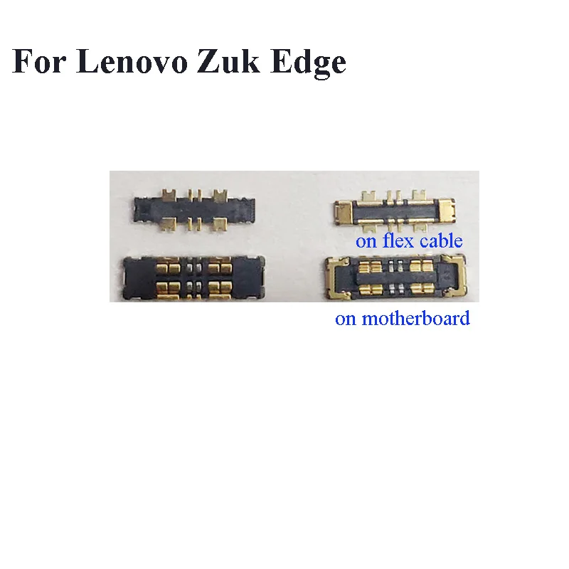 2 шт. внутренний разъем FPC держатель батареи зажим контакт для lenovo ZUK Edge logic на материнской плате материнская плата Zukedge на части ленты