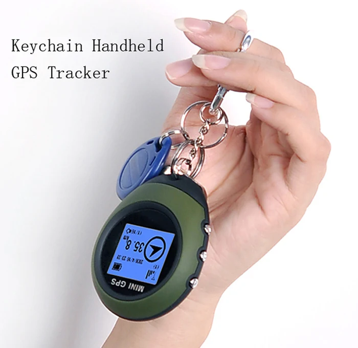 Мини-брелок с GPS-трекером локатор поиска пути 16 ПОИ-компасом для путешествий на