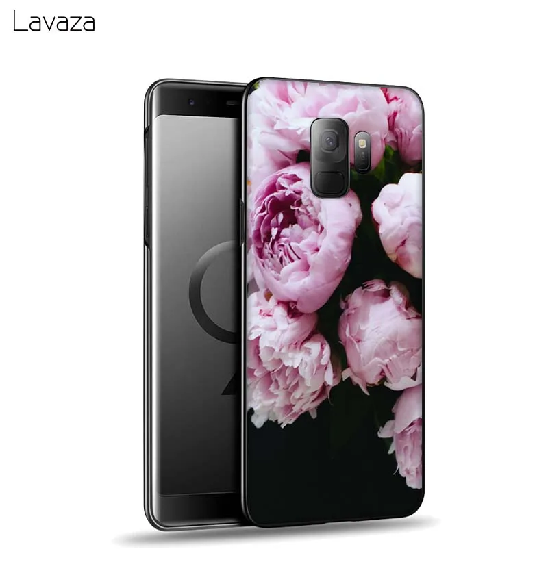 Lavaza Peony Delicate Flower Soft Case for Galaxy A3 A5 2016 2017 A6 plus A7 A8 A9 J6 2018 A10 30 40 50 70 |