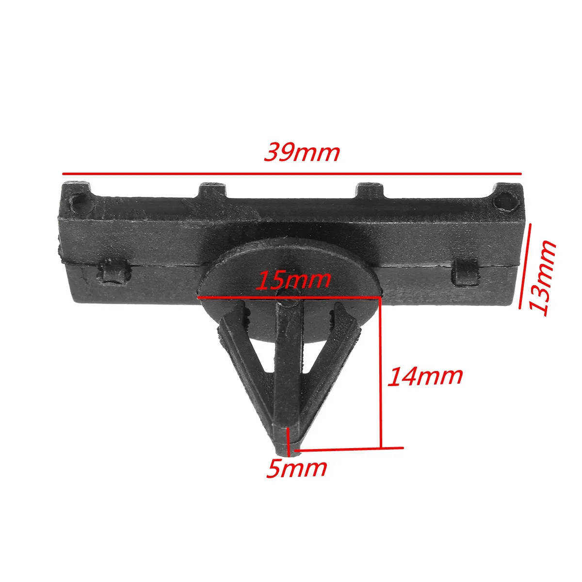 10 шт. для Fender расклешенные панели формовочные зажимы Jeep/Wrangler JK 2007 2015 68039280 AA нейлон