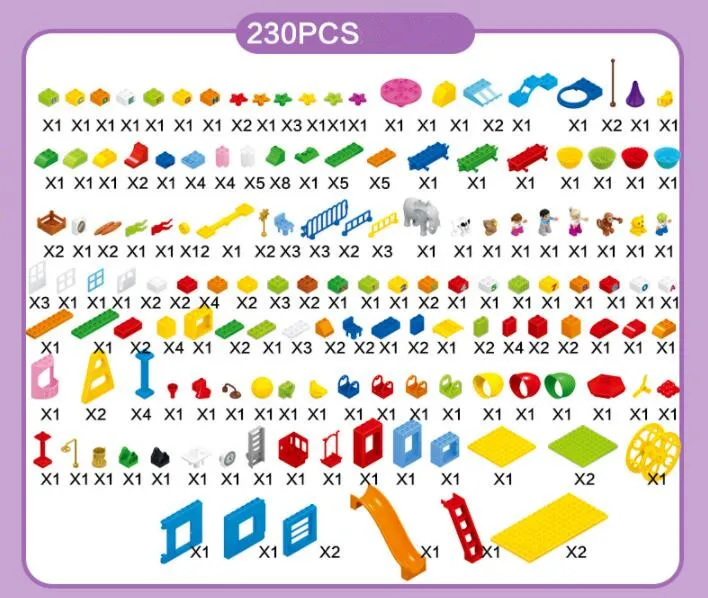 230 шт. Детский конструктор колесо обозрения | Игрушки и хобби