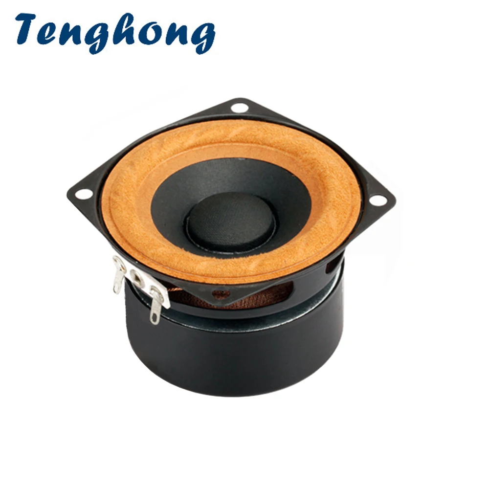 Tenghong 1 шт. 2 5 дюймовый Полнодиапазонный динамик s 4 Ом 8 15 Вт портативный Bluetooth аудио