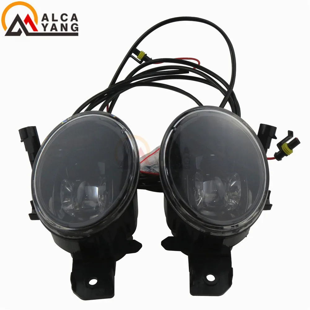 Malcayang светодиодный передние противотуманные фары Devil Eye для Nissan Platina Geniss Presage Sylphy Wingroad 2002-2010 автомобильный стайлинг