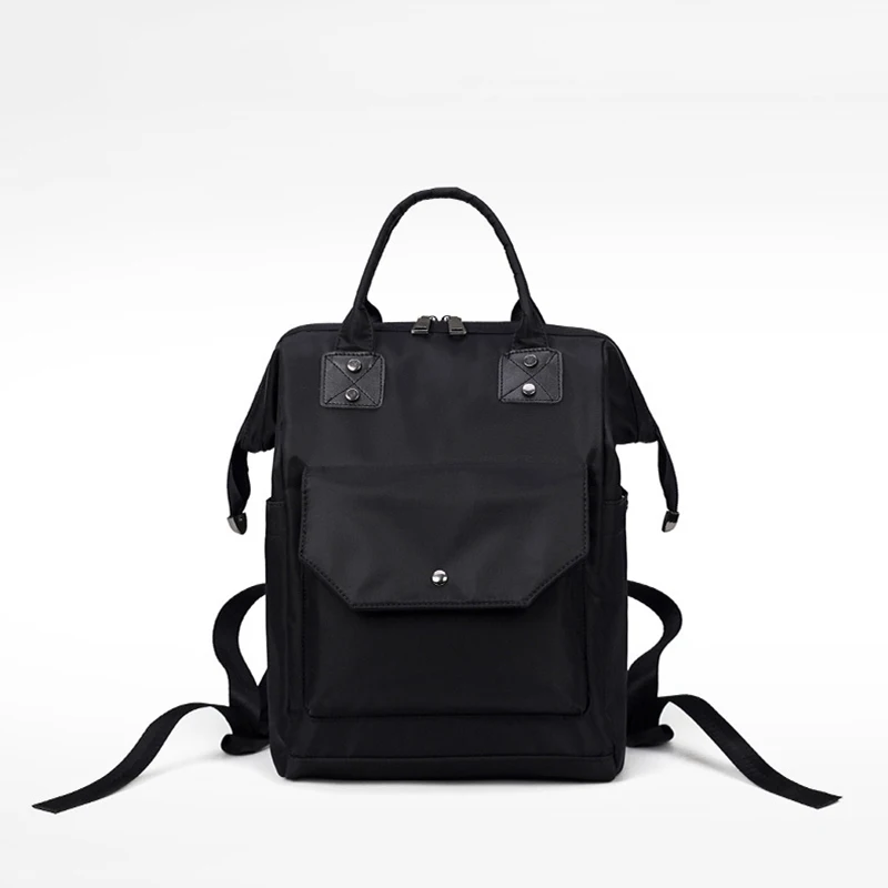 Водонепроницаемый нейлоновый женский рюкзак 2 шт./лот модная черная сумка через