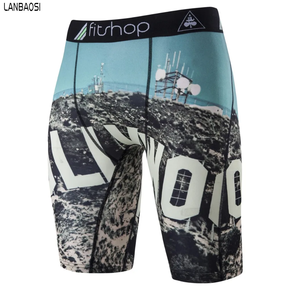 LANBAOSI модель мужские спортивные Голливуд компрессионные колготки основа под