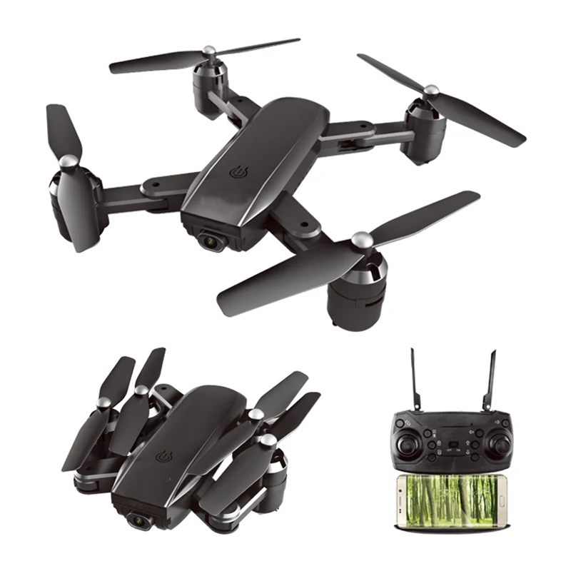 Wi-Fi FPV RC Дрон вертолет с камерой 1080P HD Антенна камера с квадроциклом RC самолет Квадрокоптер оптический поток позиционирования игрушка