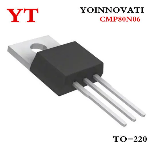 20 шт./лот CMP80N06 80N06 80A 60 в TO-220 IC лучшее качество | Электронные компоненты и