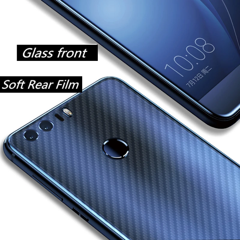 Мягкая задняя пленка + закаленное стекло Защита экрана для Huawei Honor 8 9 10 20 Pro Lite