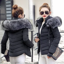 Женская зимняя куртка SIJIMZ 2019 теплая пуховая женское толстое
