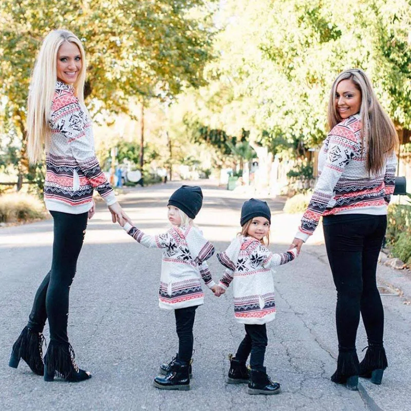 Mother and Kid's sweatersuit family sweater suit | Мать и ребенок