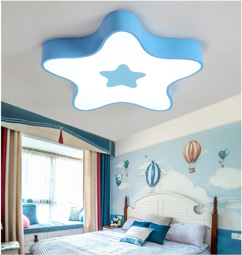 Коробка принцессы модерация Персонализация блеск Enfants Chambre Lustres suspendus lampe