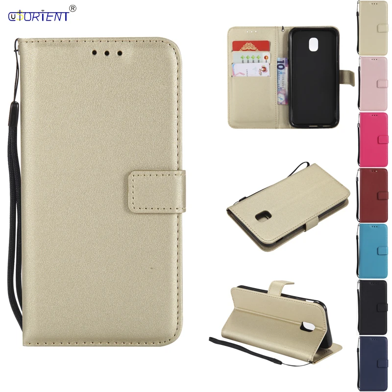 for Samsung Galaxy J3 2017 J330 SM-J330 Flip Case Phone Leather Cover SM-J330F/DS SM-J330F SM J330F J330F/DS J330FN Cases | Мобильные
